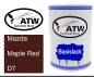 Preview: Mazda, Maple Red, D7: 500ml Lackdose, von ATW Autoteile West.